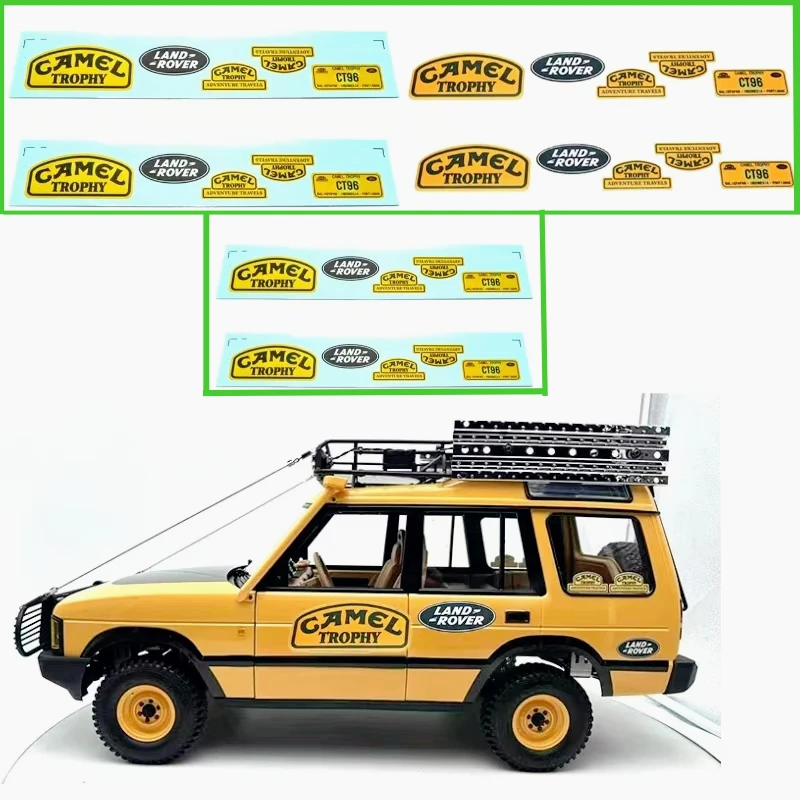 Climbing Car 10 Universal water sticker mood decoration is suitable for 1/10 RC Crawler Car SCX10 TRX4 Camel Cup Exploration