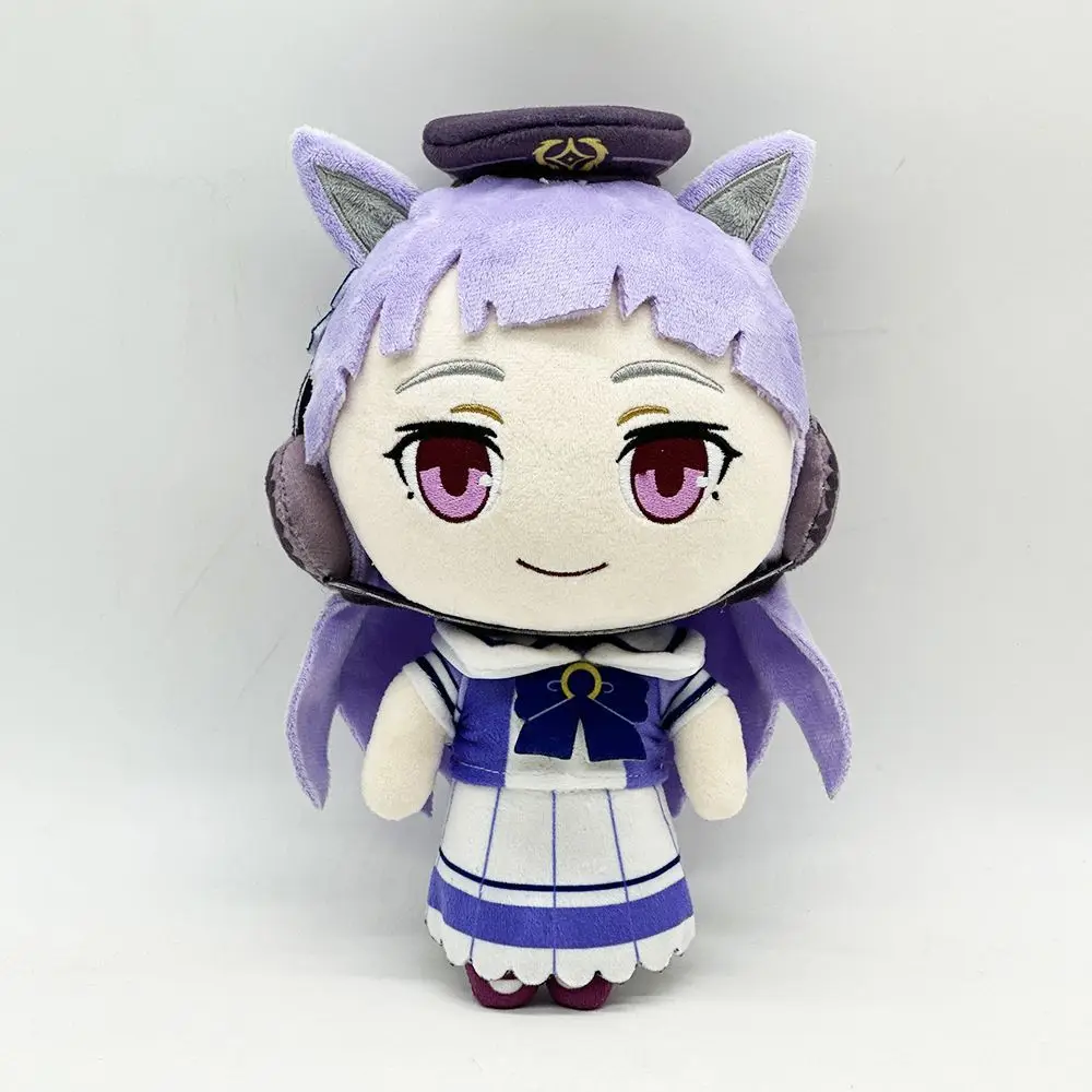 20/35cm uma musume bonito derby boneca de pelúcia brinquedo bonito dos desenhos animados macio verno luz oguri boné bonecas de pelúcia periferia presente aniversário brinquedos
