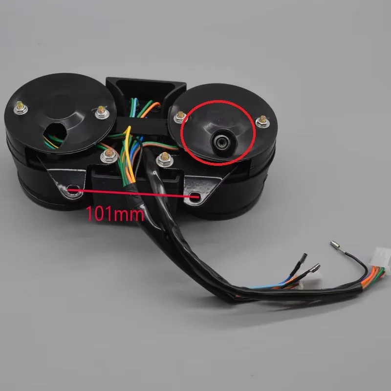 For ZONGSHEN LONCIN LIFAN JIALING DAYANG motorcycle speedometer odometer 120KM electronic speed sensor ignition key