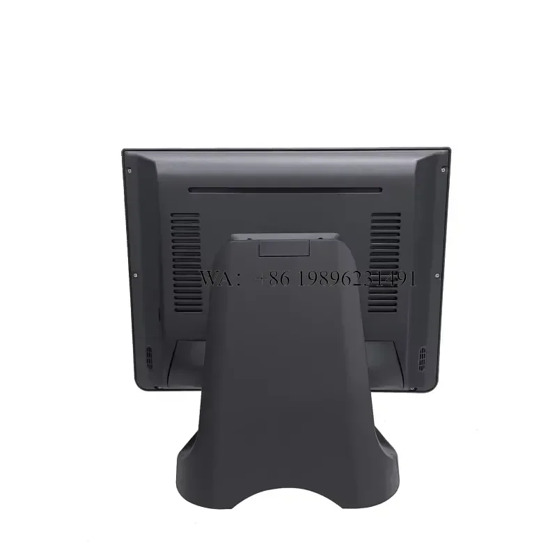 15-Inch Touch Screen Windows POS System with 9.7-Inch Customer Display Checkout POS PC Cash Register System for Shop