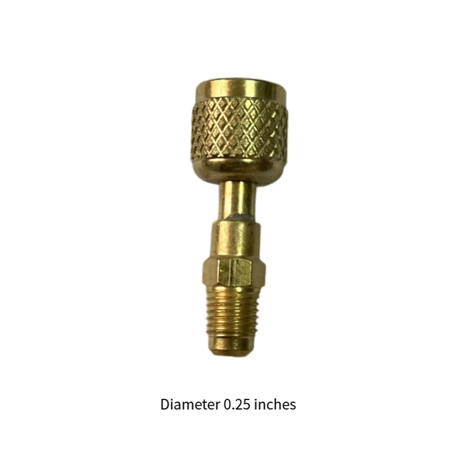 1/4 Sae-lh Female to 1/4 Male Brass Adaptor for A2L R454B/R32 Versatile
