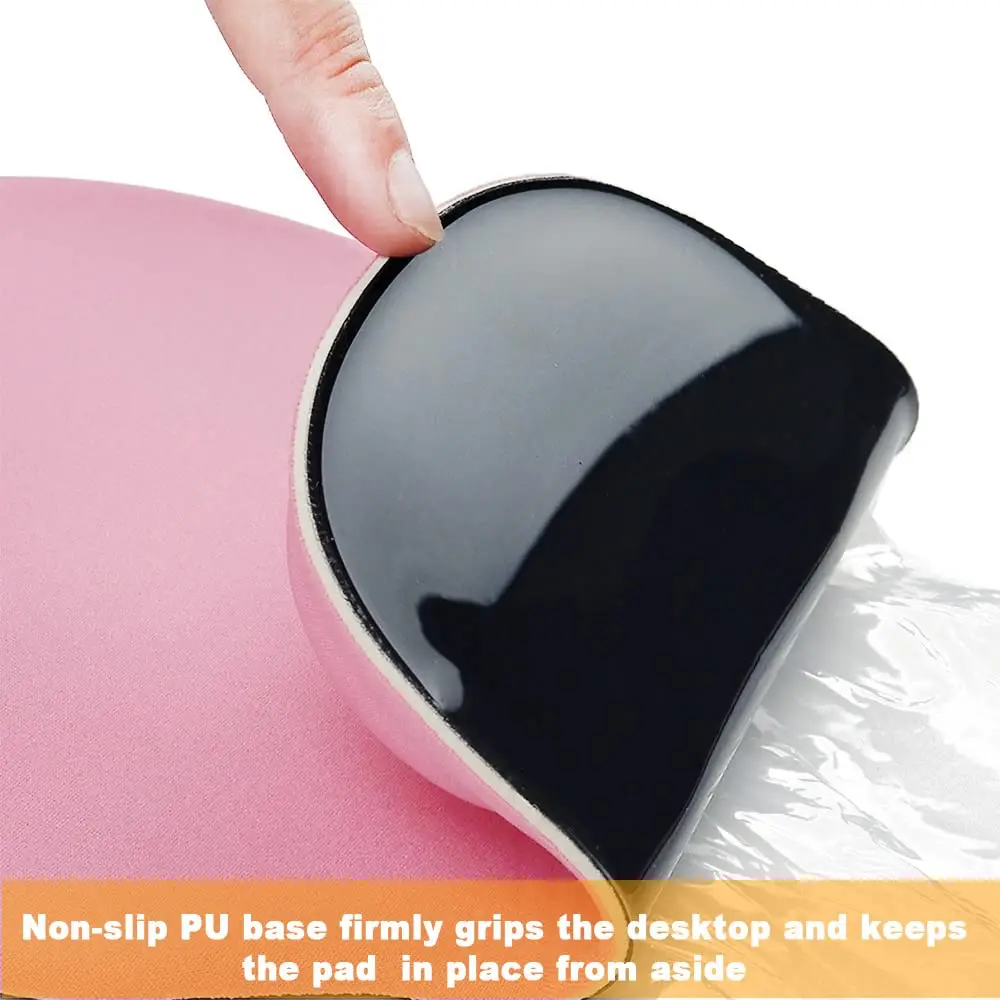 Gaming Mouse Pad เจลสายรัดข้อมือป้องกัน Ergonomic Gaming Desktop Mouse Pad REST คอมพิวเตอร์แล็ปท็อปสํานักงาน Mousepad