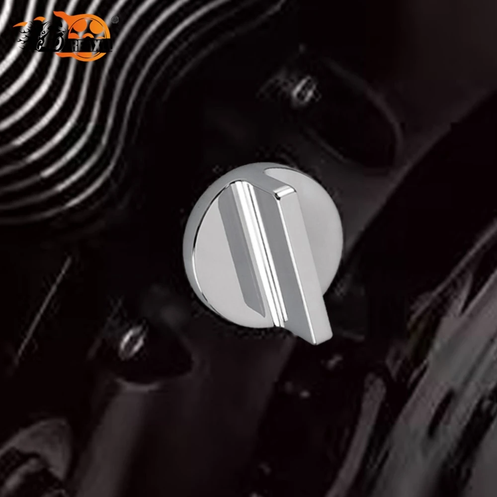 

2024 New For Kawasaki VULCAN 900 Classic / LT / SPECIAL EDITION Vulcan 900 Custom Motorcycle Chrome Billet Oil Filler Cap