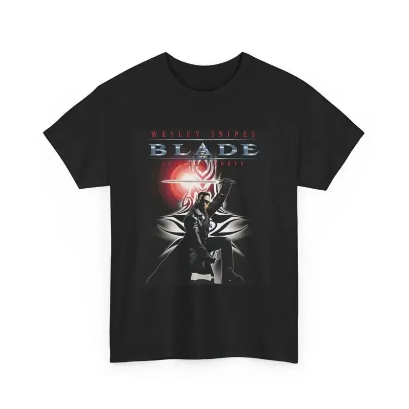 Blade Tee Vintage Film T Shirt Horror Movie Apparel