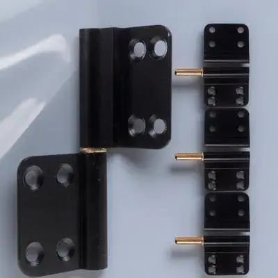 

4Pcs Bathroom Door Hinges Aluminum Alloy Heavy Duty Door Hinge Replacement for Interior Exterior Doors Hinges for Doors Interior