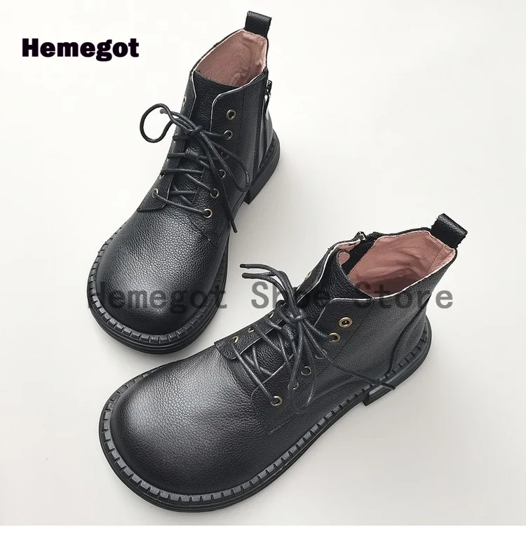 Zapatos de hombre con punta grande, suela suave de cuero, zapatos informales de piel de vaca de alta calidad, botas de suela gruesa para hombre, zapatos individuales informales de alta calidad