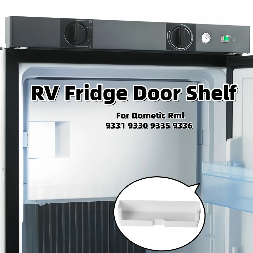 

1PCS RV Fridge Door Shelf Bin Stronger Caravan Motorhome Interior Storage Accessories For Dometic Rml9331 9330 9335 9336