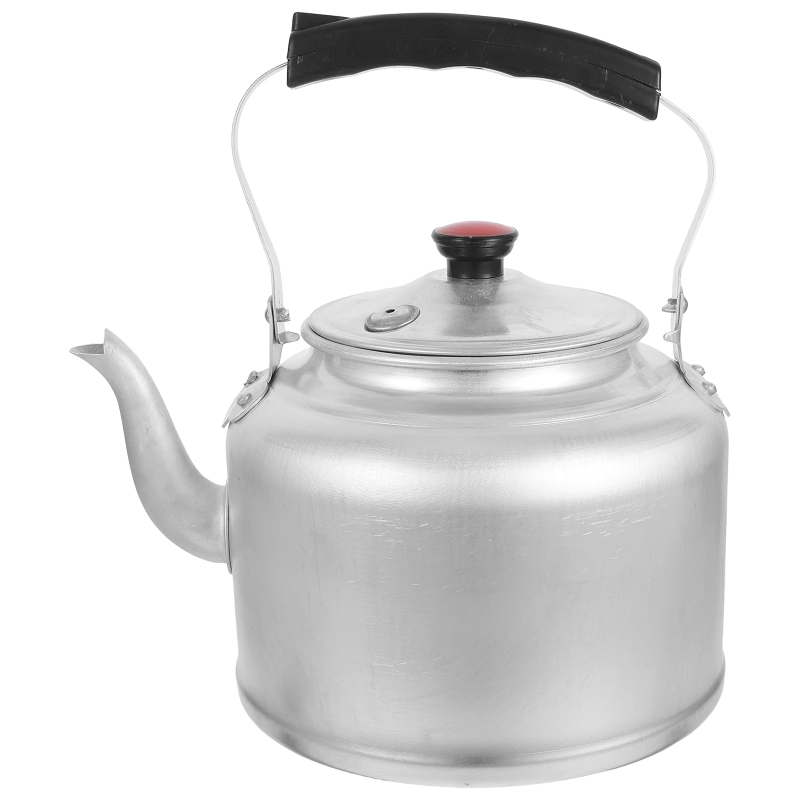 

Aluminum Teapot Vintage Style Heat Resistant Stovetop Kettle For Home Tea Coffee Retro Kitchen Water Boiling Pot