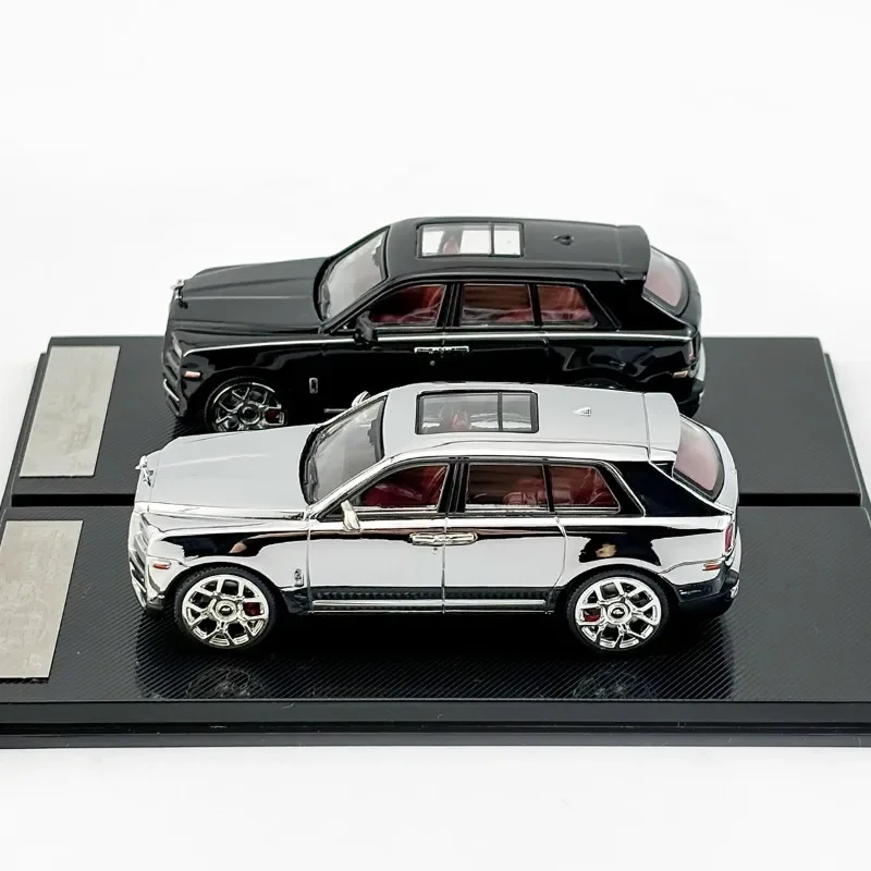 Kleiner Wagen SCA 1/64 Rolls-Royce Cullinan Legierung Spielzeug Kraftfahrzeug Druckguss Metall Modell Geschenke