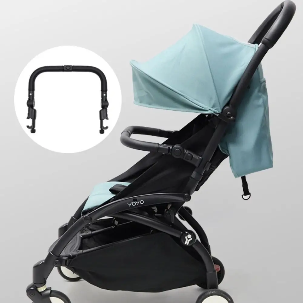 

PU Cover Handle Baby Stroller Accessories Stroller Fence Zipper Armrest Bumper Bar EVA Handlebar Pushchair Front Bumper Trolley