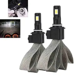 S7 Car Headlight Bulbs LED H1 H3 H27 H7 H11 HB3 HB5 880 9005/HB3 9006/HB4 H4 HB1 12V 60W 6000K Auto Bulb Light Trubo LED Lamp