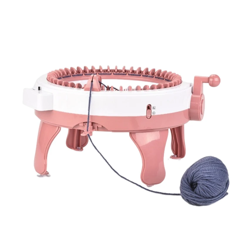 48-needle Hand Knitting Machine DIY Hand Knit Scarf Sweater for Adult Children Hats and Socks Hand Knitting Artifact