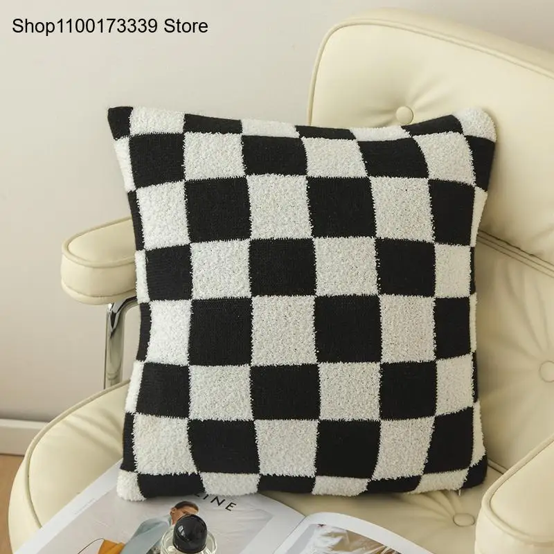 Orange Pumpkin Cushion Living Room Sofa Car 3D Three-Dimensional Nordic Style Cushion Office Cushion Cover