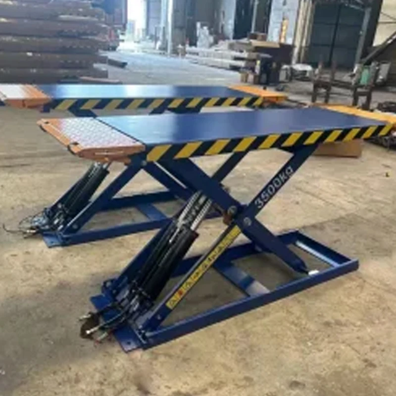 

Portable Car Lifts 10v/220v/380v Mid Rise 1.2m/1.4m Scissor Lift Home Garage Car Lifts with Capacities of 3000kg/3500kg/4000kg