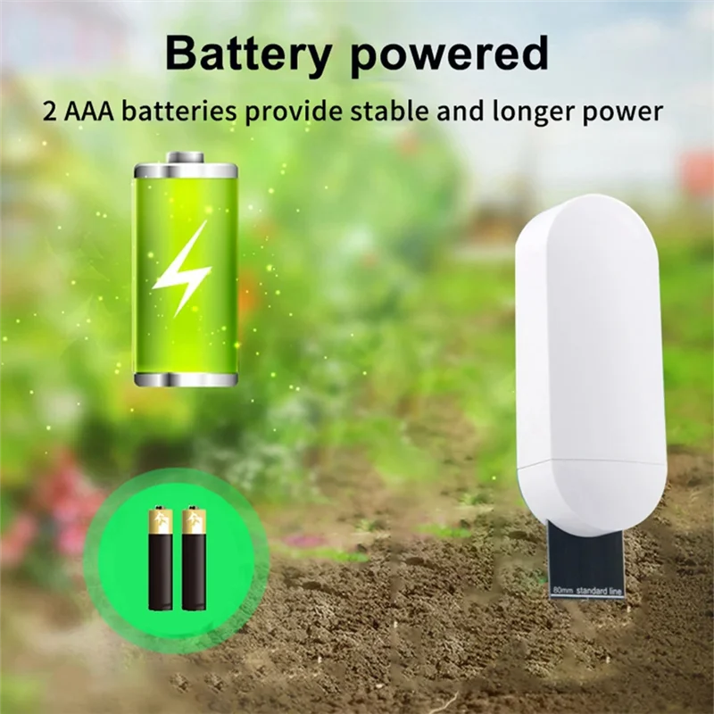 

AA60-5 шт. умный тестер почвы Zigbee, измеритель температуры, датчик влажности и влажности, монитор влажности и температуры почвы в реальном времени