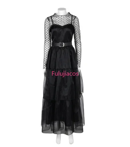 

Lisa Cosplay Costume Women's Black Dress Outfits