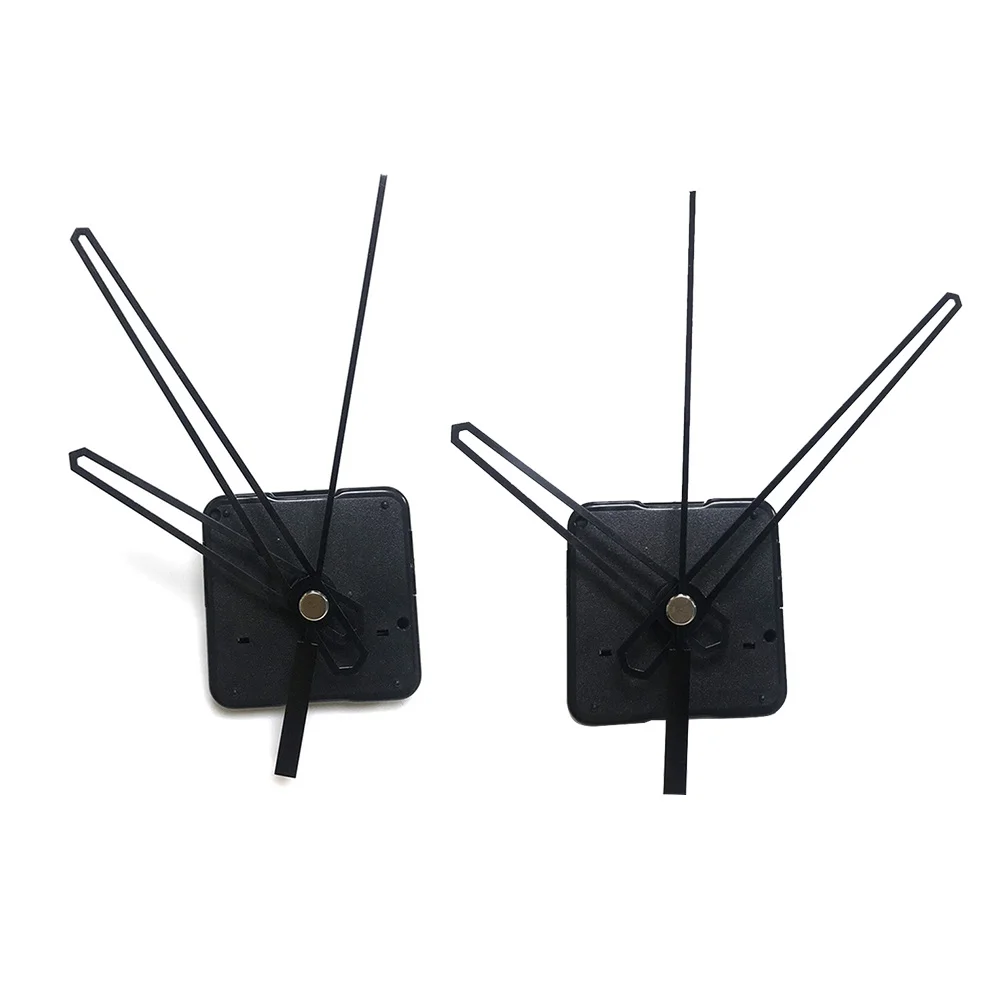 

Silent Quartz Clock Movement Kit Black Simple Elegant Design Mute Mechanism Easy Install Replacement Parts for Wall Desk Cross