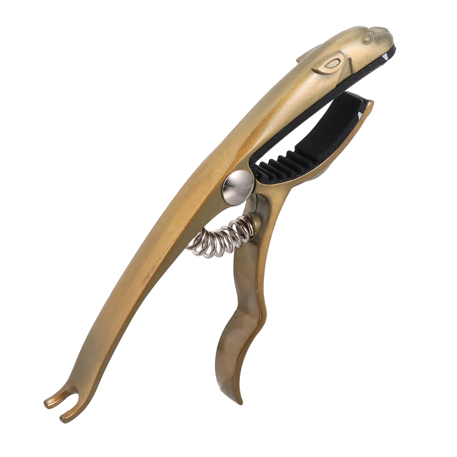 Leopard Shaped Guitar Capo Made of High Quality Aluminum Alloy Fits Electric Acoustic Ukulele Banjo Folk Guitar - view 4