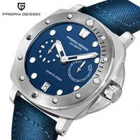 Relojes PAGANI DESIGN para hombre, nuevo reloj mecánico automático para buzo, reloj deportivo de acero inoxidable con zafiro de 20 barras, relojes Masculino