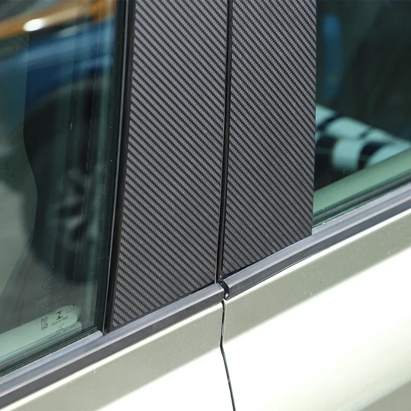 سيارة العمود الأوسط الوسطى PC نافذة الزخارف أعواد تزيين لاند روفر المدافع 110 2020-2024 B C عمود قطاع الملحقات