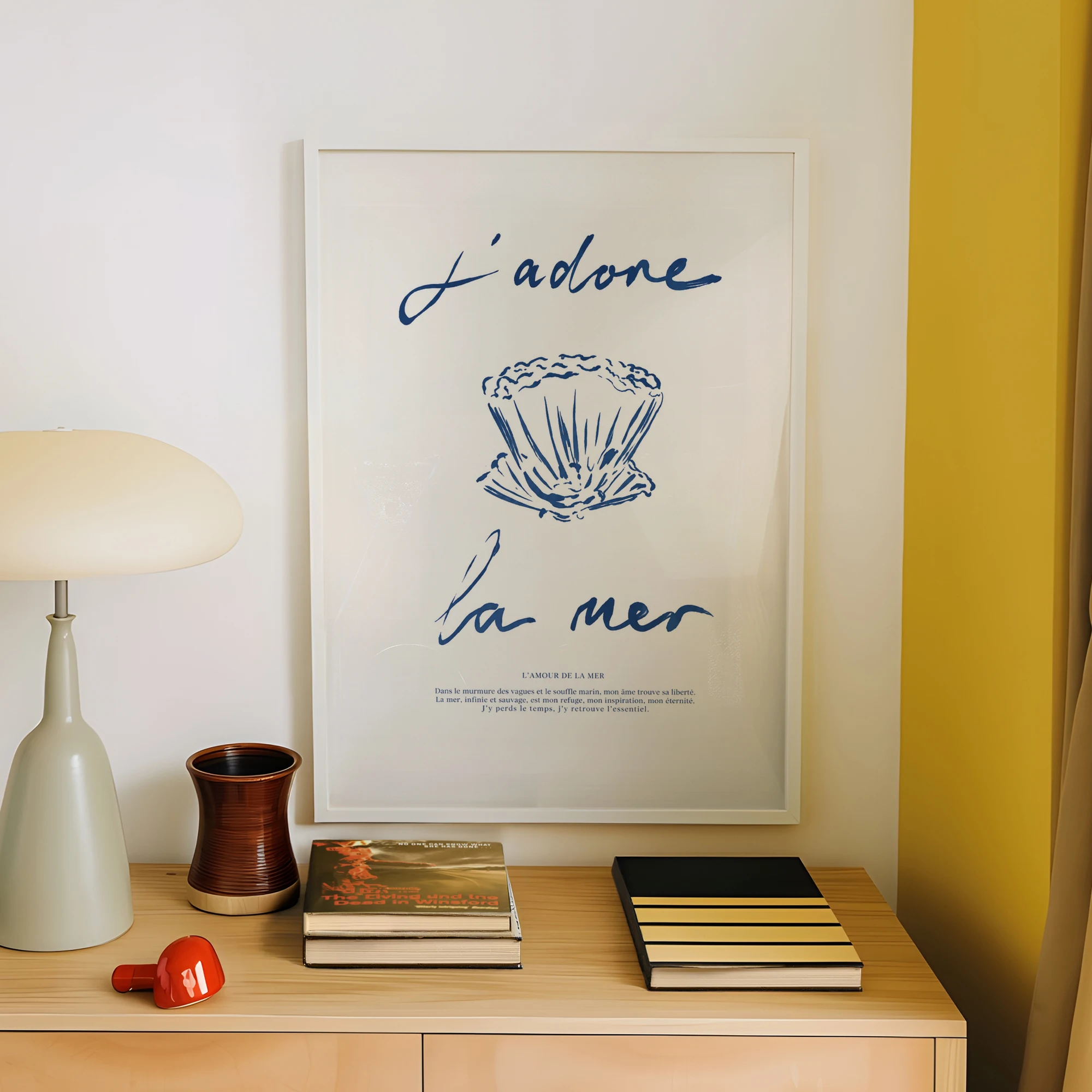 Home Decor Lovely Home - Impression sur toile de citations modernes