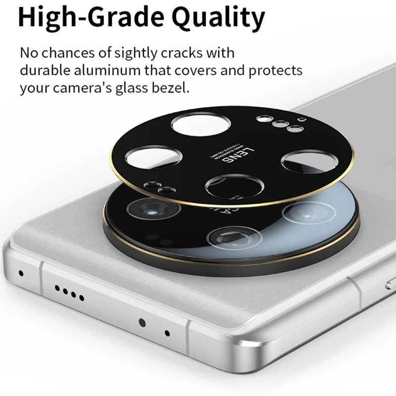 Aluminum Camera Lens Screen Protector for Xiaomi 13 Ultra Metal Camera Cover for Xiaomi 13Ultra Back Protection Ring Case