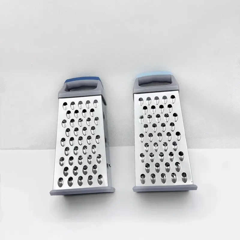 New Multifunctional Stainless Steel Grater 4 Sided Blades Household Box Grater Container Multipurpose Vegetables Cutter Kitchen