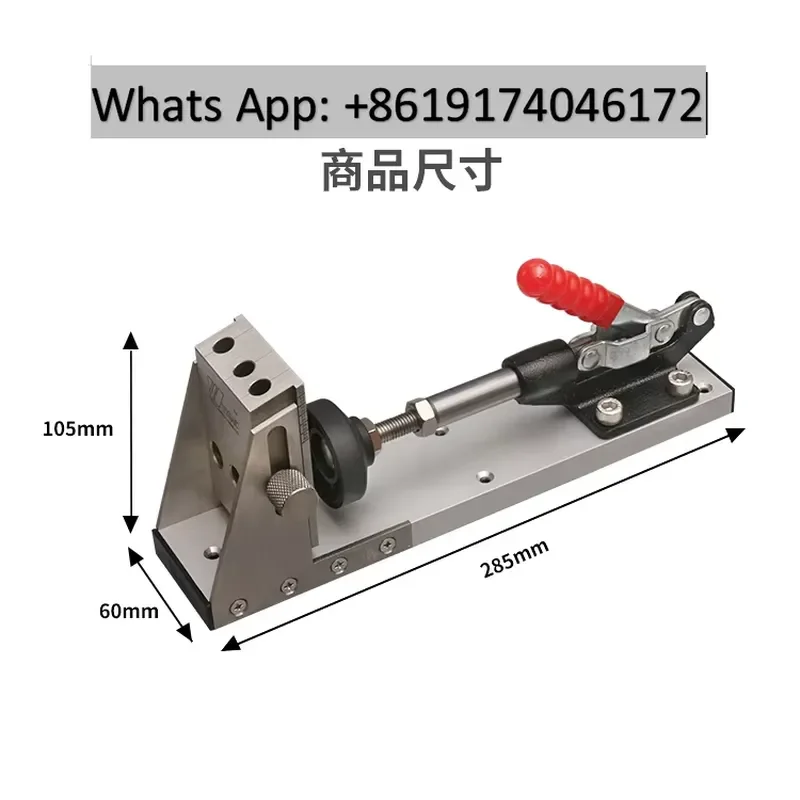 Profile Aluminum Bottom Oblique Hole Positioner Woodworking Connection Punch Die DIY Sheet