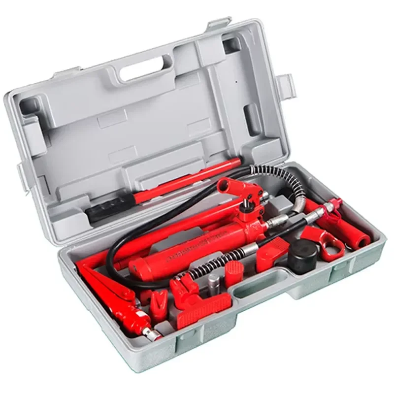 4 Ton  Power Hydraulic Body Frame Repair Kit Vehicle Auto Collision Straightening Tool Set for Car Truck Chassis