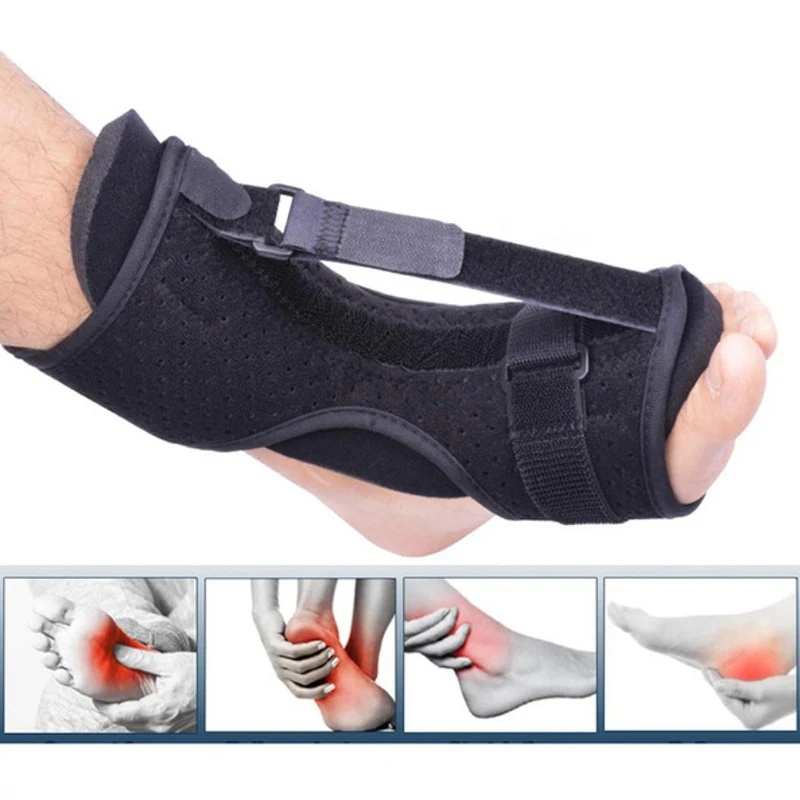 

Adjustable Plantar Fasciitis Night Splint Foot Drop Orthosis Stabilizer Brace