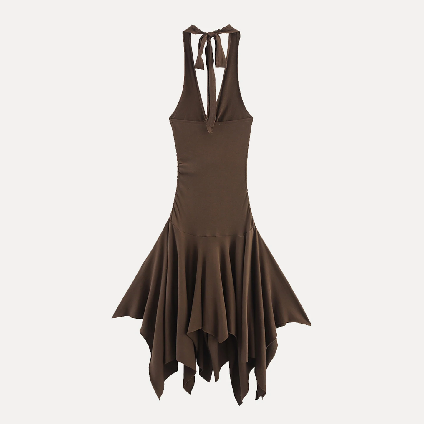 

Z Asymmetric Neline Dr Ele Women's Faion Spring Summer Polyester Casual Skirt Sexy Sle No Sve Dr