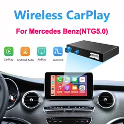 Wireless Carplay box For Mercedes Benz NTG 5.0 5.1 5.2 A B C CLA GLA GLK CLS GLE W205 W204 Support Android Auto Mirror Link
