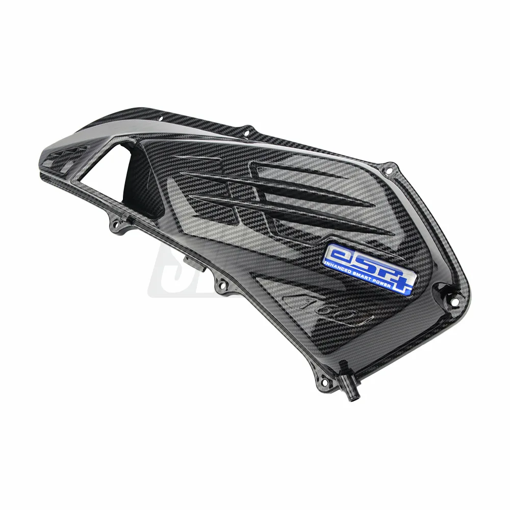 

Suitable for ADV160 motorcycle carbon fiber pattern water transfer printing air filter cover, original vehicle replacement shell