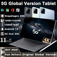 New 2025 Xioami Pad 7s pro Tablet 10.1 Inch HD 22GB+2TB Global Version Android Tablets Tab 20000mah 5G Dual SIM WIFI For Kids PC