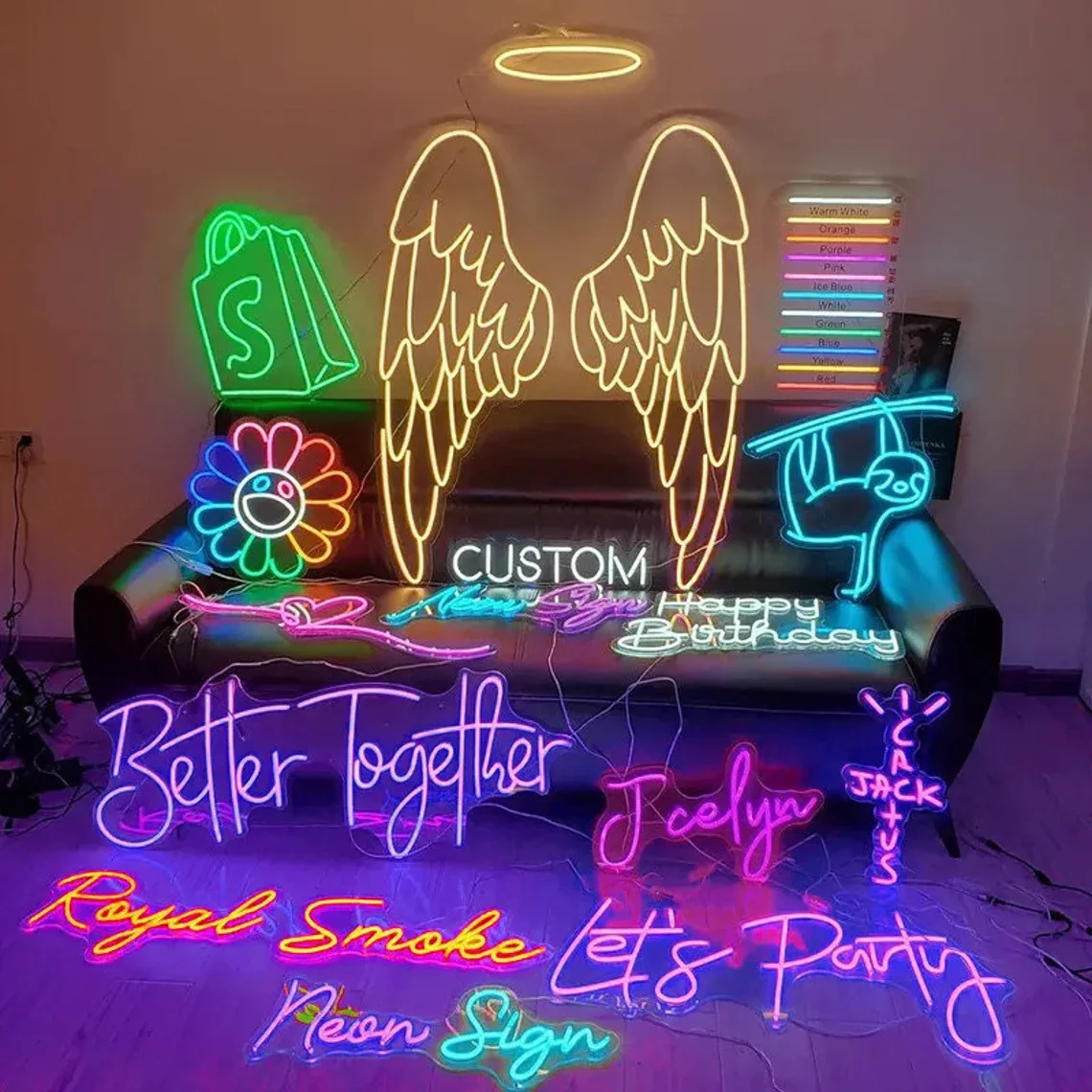 Art Craft Logo - Neon Sign Custom Business Logo Neon