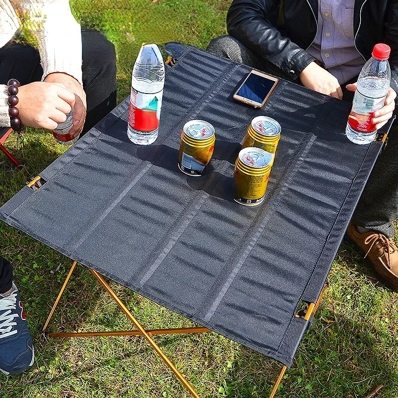 

Outdoor aluminum folding table leisure mesh beach table portable barbecue picnic table