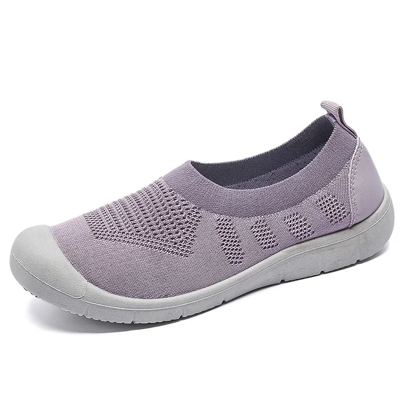 

Pop Women Casual Shoes Spring Autumn Female Slip-on Office Lady Lightweight Shoes Breathable Comfortable Ladies Fitness Sneakers
