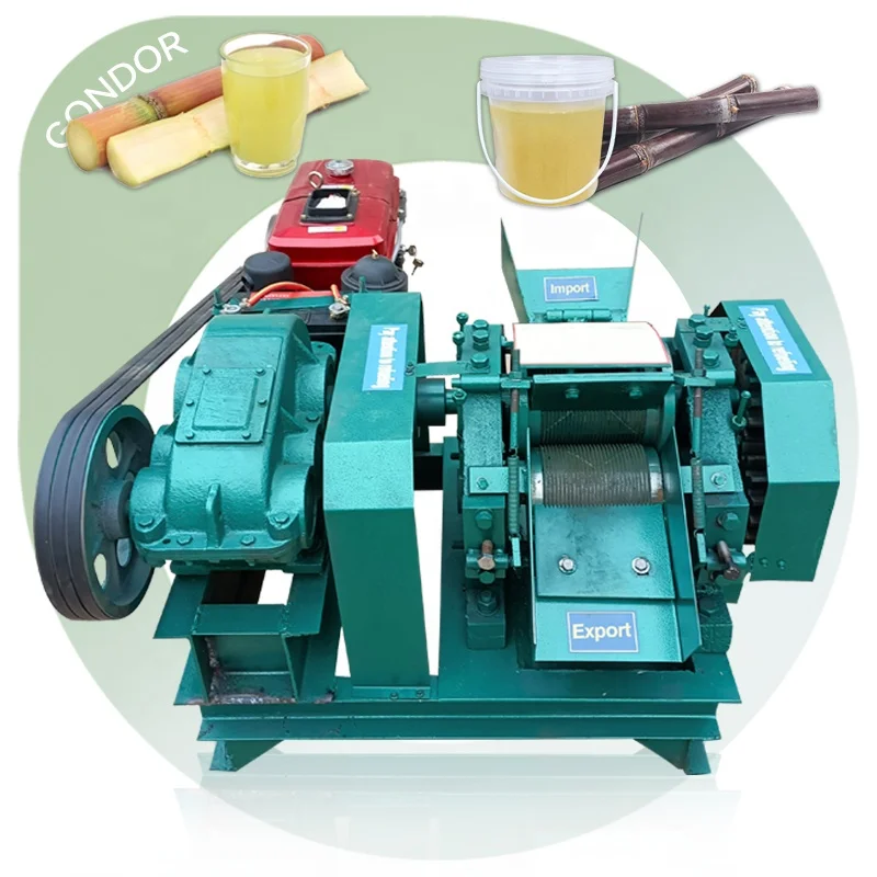 

Engine Juice Sugarcane Pressing Crusher Extractor Juicer Sugar Cane Mill Crusher Machine for Sale