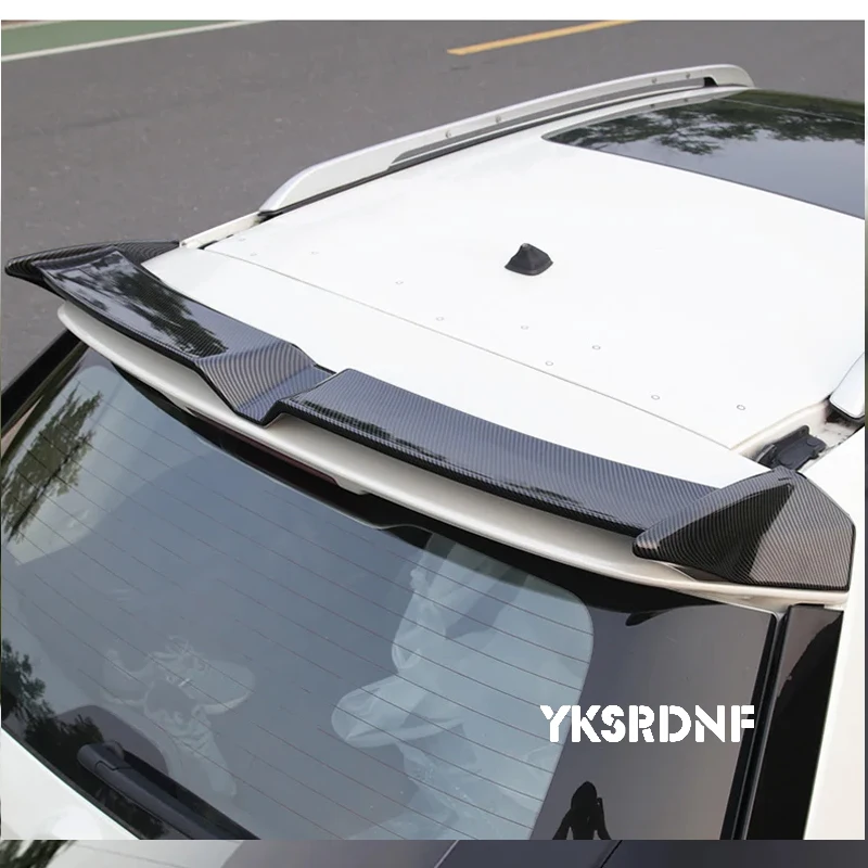Car Styling ABS Plastic Unpainted Color Rear Roof Spoiler Trunk Boot Lip Wing For Nissan Rogue X-trail 2014-2019