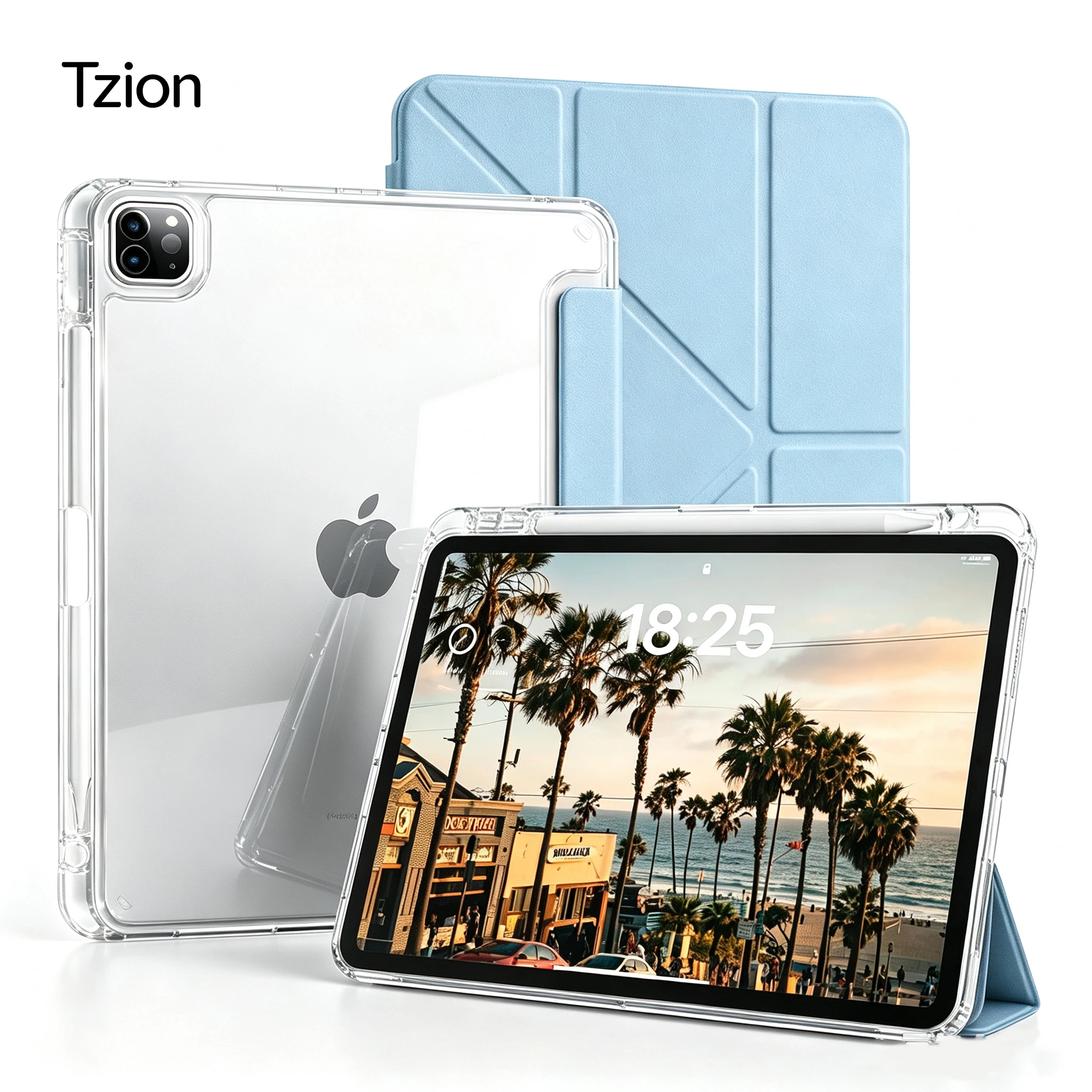 Tablet-Hülle für Apple iPad Mini Air Pro 8.3 9.7 10.2 10.5 10.9 11 12.9 13 5. 6. 7. 8. 9. 10. 11. Generation Smart Cover