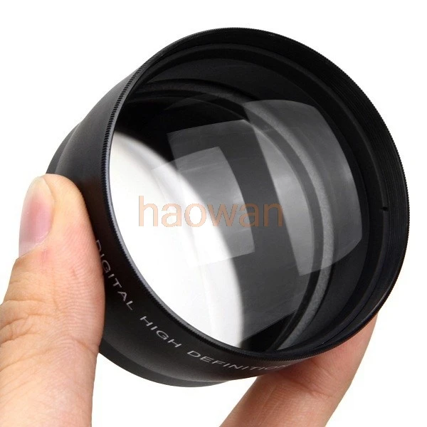 58mm 2.0x TELE Telephoto LENS Magnification for 58 mm canon nikon pentax sony DSLR/SLR Digital Camera