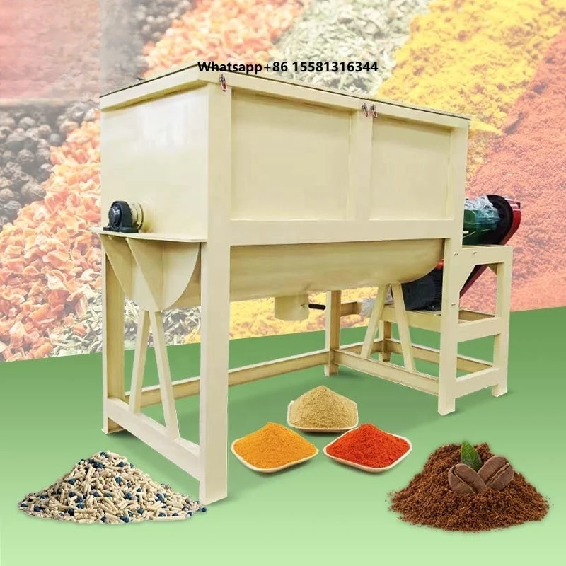 Mezcladora de Yeso Totalmente Automática, Mezcladora de Semillas de Hierba, Plástico, Granos, Tabaco, Mezcladora de Polvo Industrial de Nueva Generación, Máquina Mezcladora