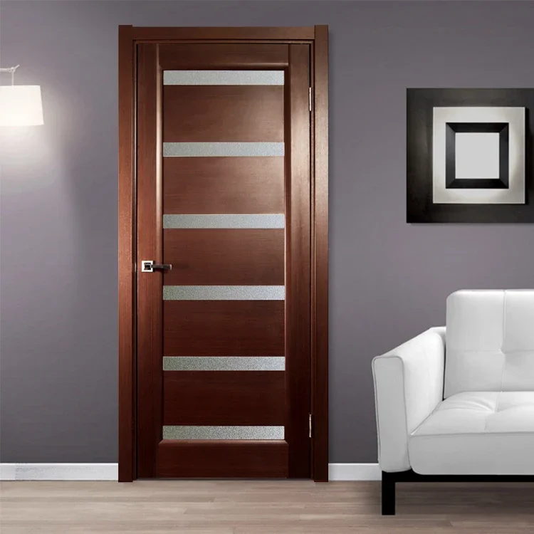 &R*Composite Interior Thick Solid Wood Door with Frame
