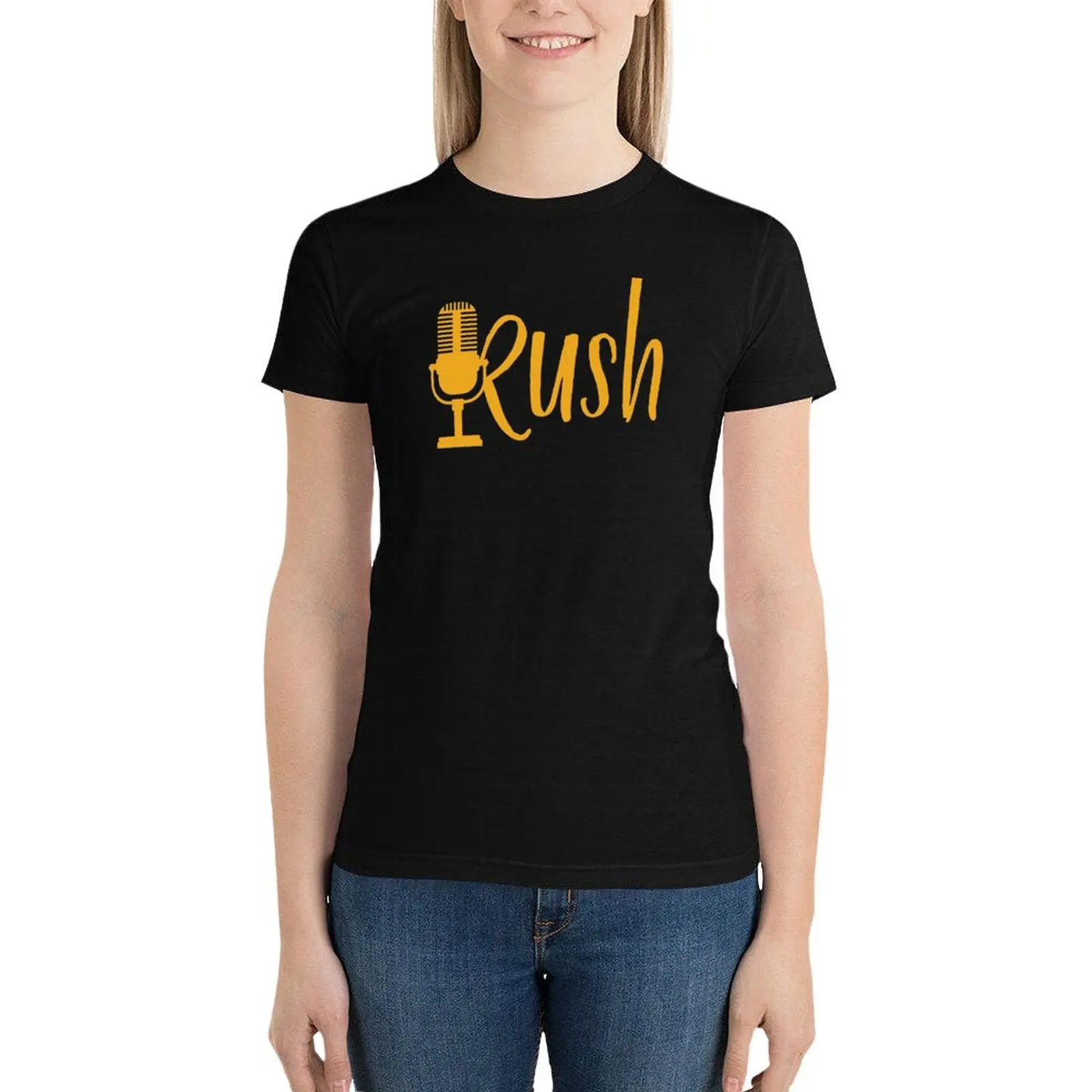 Rush Limbaugh T-Shirt lady clothes kawaii clothes animal print shirt for girls plain t shirts for Women