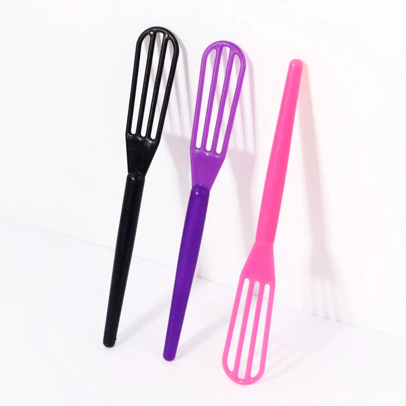 3piece plastic hair dye mixing stick-hair dye mixing stick,plastic root mixing tool,Special for real hair wigs