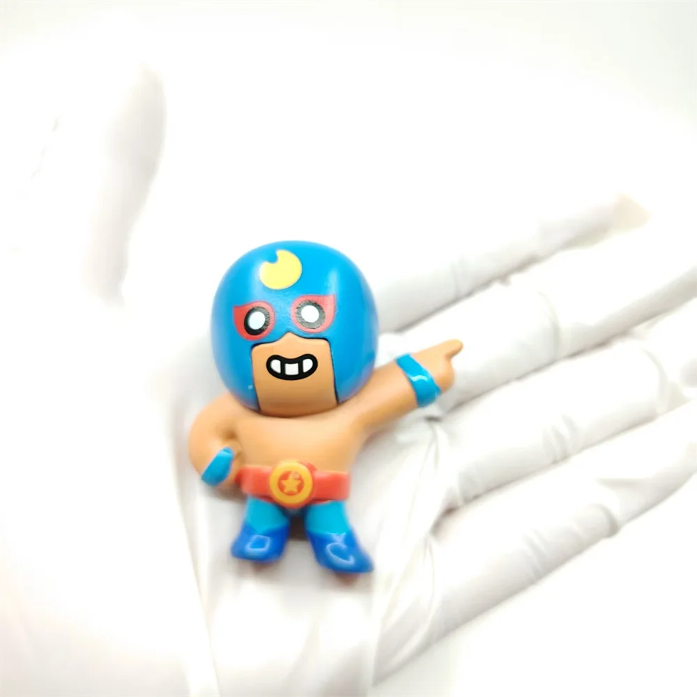 1 個オリジナル Supercell ヒーローズレオンクロウスパイクグッズフィギュアシリーズ 1 ライセンス超レアゴールドシルバーコレクションおもちゃギフト