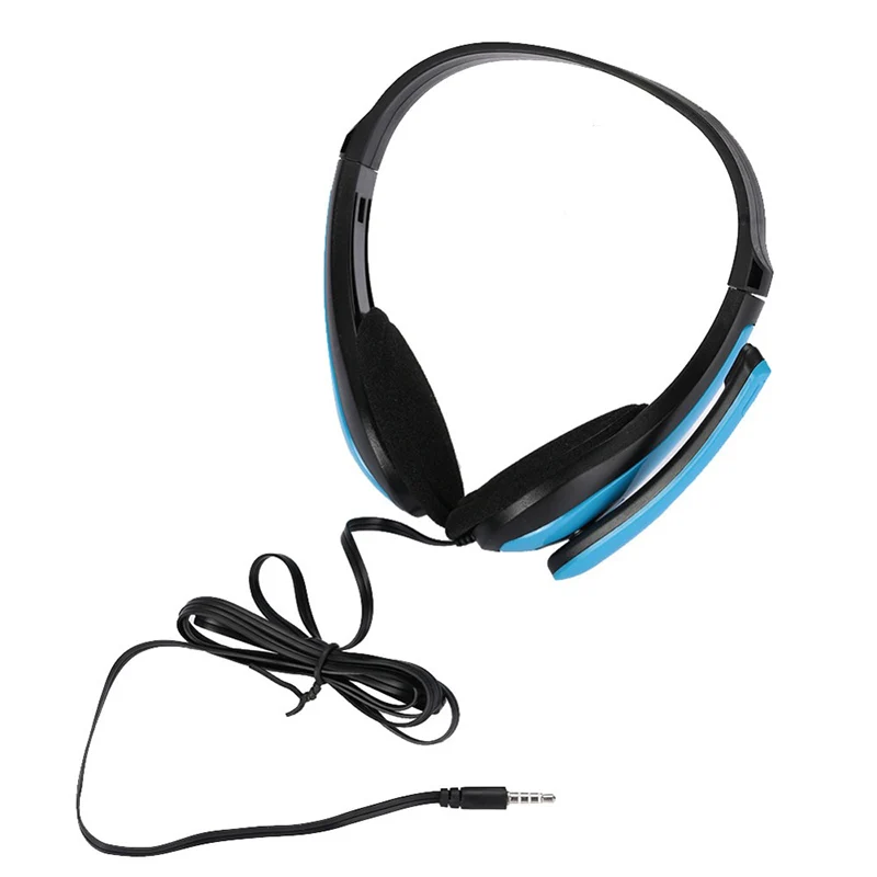 Wired Headset With Micphone 3.5mm Jack Computer Headphone Gaming Headset Over Ear For PC Laptop Computer Single-Hole Stereo