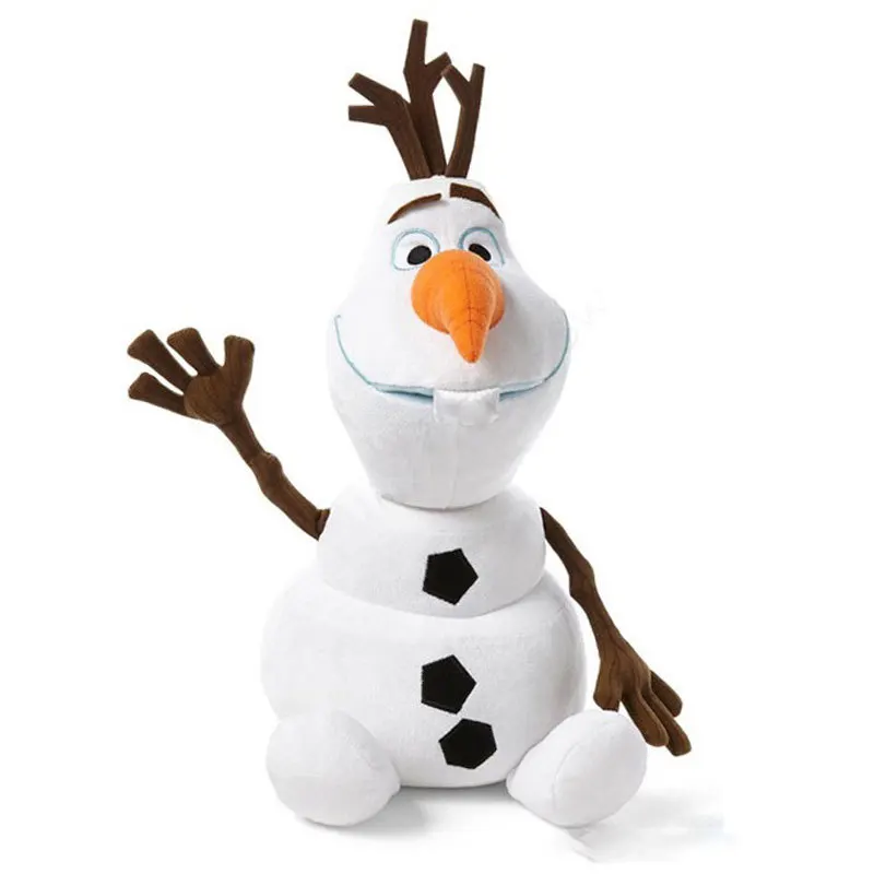 Frozen Olaf Plush Doll Elsa Anna Princess 40CM Stuffed Plushie Kids Pillow Birthday Toy