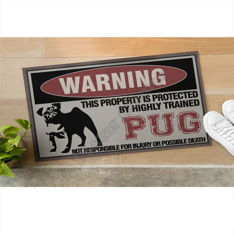 Warning you are now entering the Cornish rex Zone doormat Non Slip Door Floor Mats Decor Porch Doormat