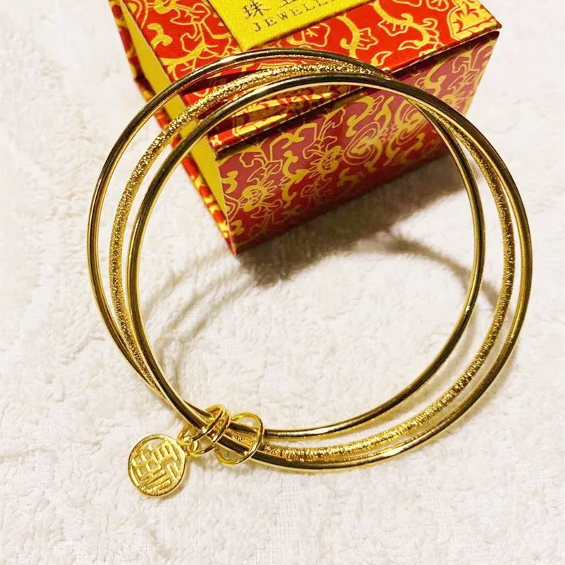 

Shop Same Style Sansheng Sanshi Bracelet Vietnam Sand Fine Sand Ring Fashion All-Match Accessories Women's Bracelet